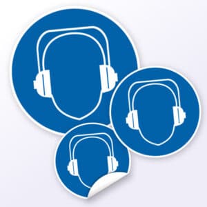 gebotszeichen Gehörschutz benutzen